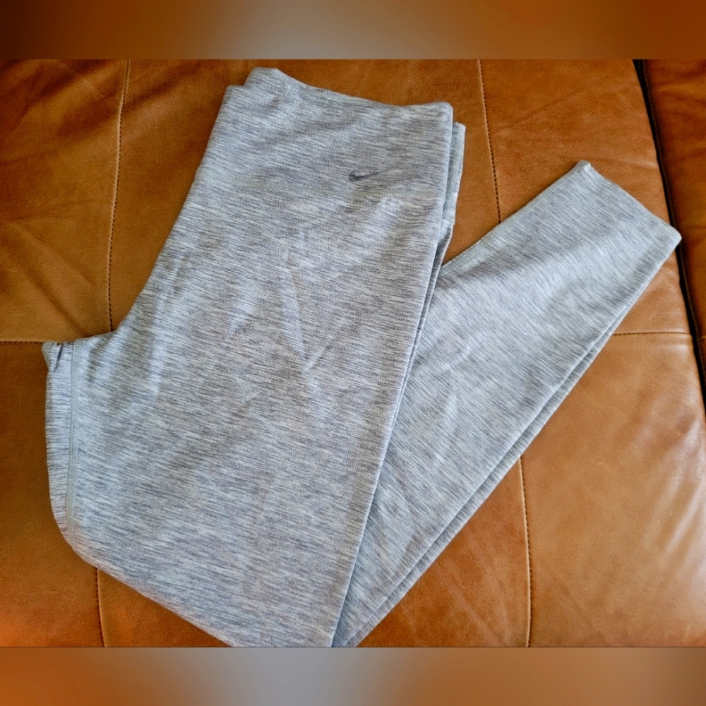 Nike Dri-Fit Heather Gray Active Leggings